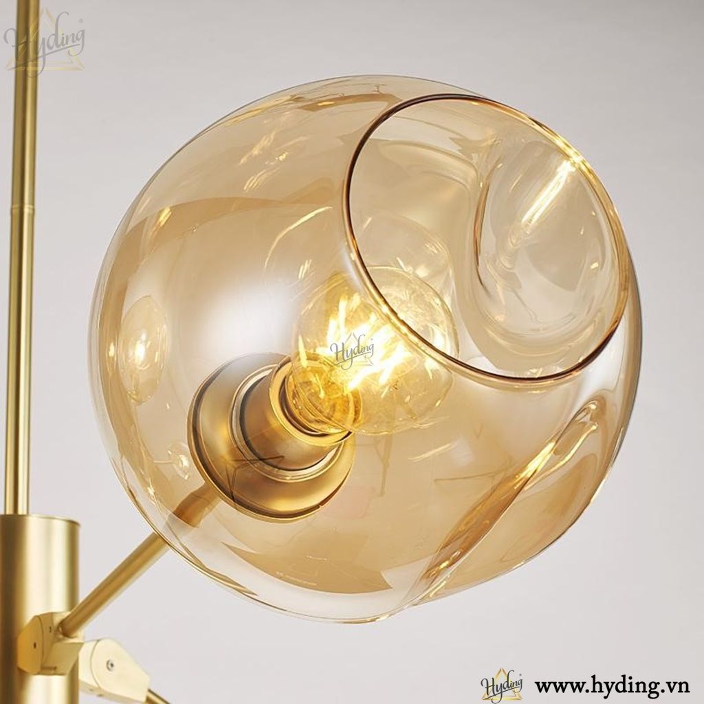 đèn chùm phòng khách hiện đại