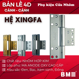 Bản lề 4D Mạ Anode cao cấp Cánh - Cánh