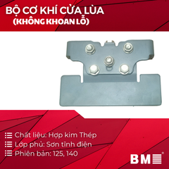 Ray treo cửa lùa - Con Lăn Không khoan lỗ