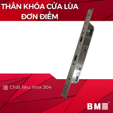 Thân khóa cửa lùa BM