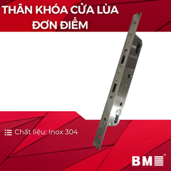 Thân khóa cửa lùa BM