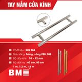 Tay nắm cửa BM ø38