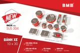 Bánh xe 10x30 - Ray cửa lùa BM Việt Nam