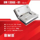 Bản lề Cabin Tắm 135 Kính Kính