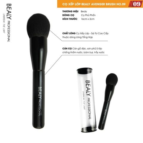  CỌ XẾP LỚP BEALY AVENGER BRUSH NO.09 