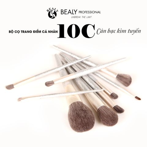  BỘ TRANG ĐIỂM CÁ NHÂN 10C_CÁN BẠC KIM TUYẾN 