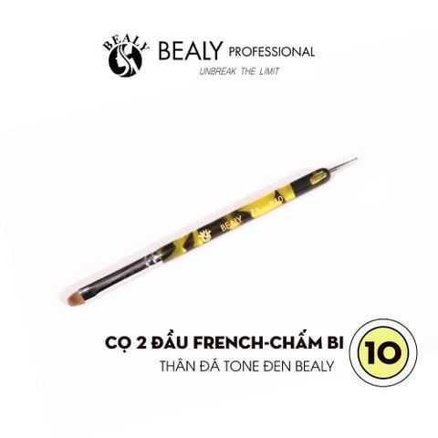  CỌ 2 ĐẦU FRENCH-CHẤM BI, THÂN ĐÁ TONE ĐEN BEALY 