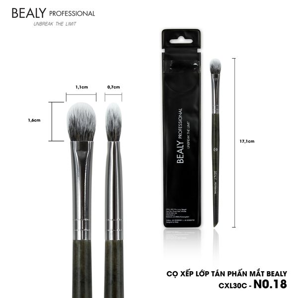 CỌ TÁN PHẤN MẮT BEALY - CXL30C - N0.18 (VER.3)