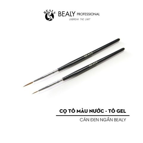  CỌ TÔ MÀU NƯỚC - TÔ GEL CÁN ĐEN NGẮN BEALY 