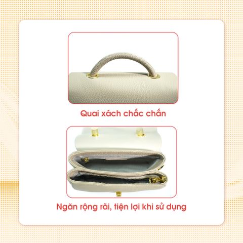  TÚI DA PU THỜI TRANG CAO CẤP - NHỎ GỌN VÀ TIỆN LỢI 