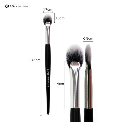  CỌ TÁN MÀU MẮT BẢN DẸT BEALY - LÔNG NHUNG XẾP LỚP 32C - NO.12 