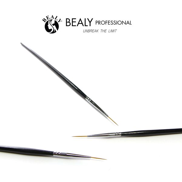  CỌ TÓC VẼ MÓNG BEALY CÁN ĐEN LÔNG VÀNG 