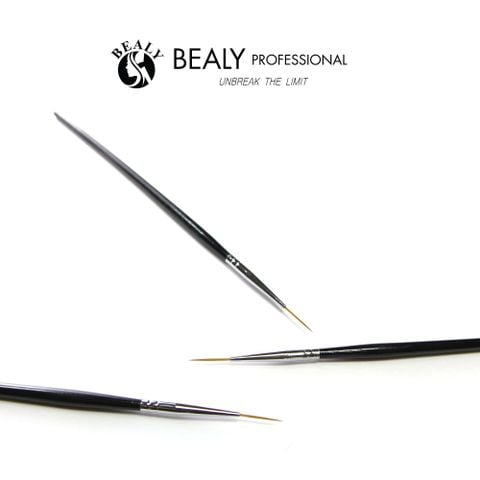  CỌ TÓC VẼ MÓNG BEALY CÁN ĐEN LÔNG VÀNG 