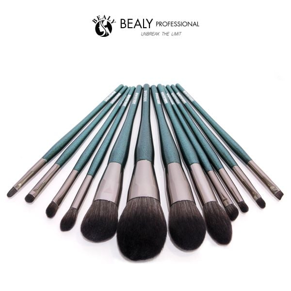  BỘ CỌ TRANG ĐIỂM CÁ NHÂN 12C_CÁN XANH ÁNH KIM SHANG HUI 