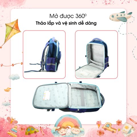  BALO HỌC SINH DỄ THƯƠNG - CHẤT LIỆU CAO CẤP, CHỐNG GÙ HIỆU QUẢ 