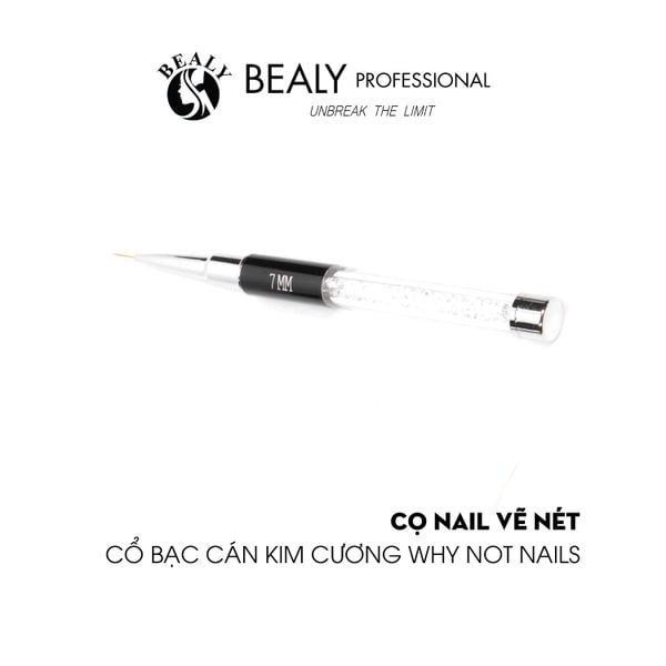  CỌ NAIL VẼ NÉT - CỔ BẠC CÁN KIM CƯƠNG WHY NOT NAILS 