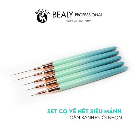  CỌ VẼ NÉT SIÊU MẢNH CÁN XANH ĐUÔI NHỌN 
