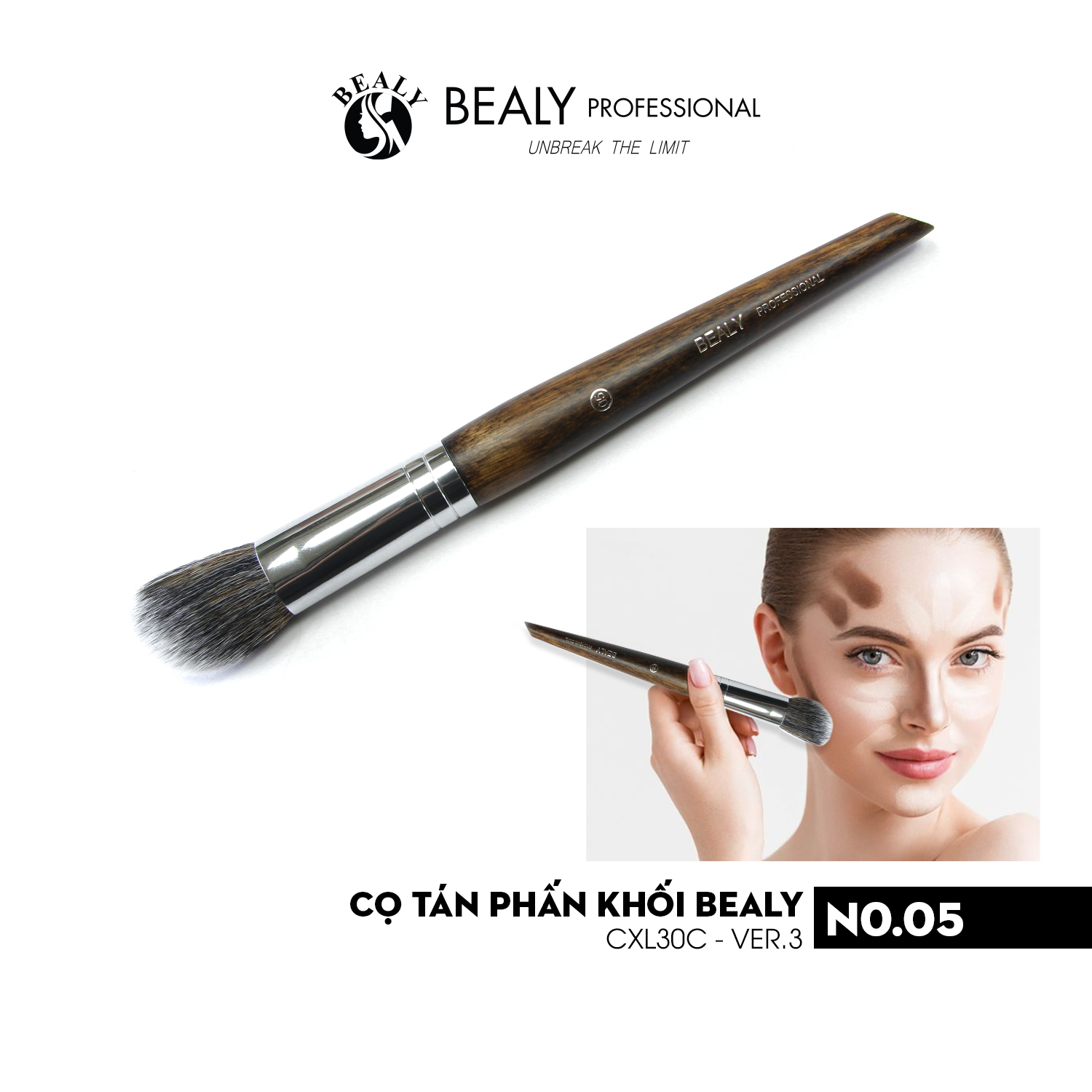 CỌ TÁN PHẤN KHỐI BEALY - CXL30C - N0.05 (VER.3)