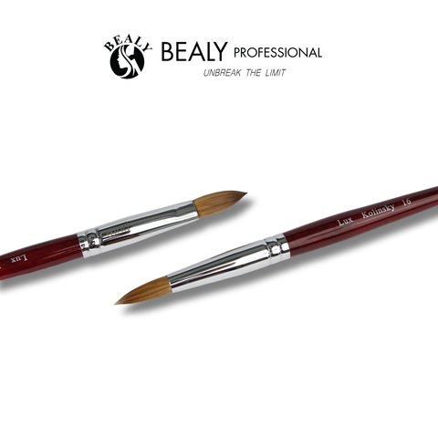  CỌ NAIL ĐẮP BỘT LÔNG CHỒN ĐẦU ÂU CỔ BẠC CÁN GỖ ĐỎ 