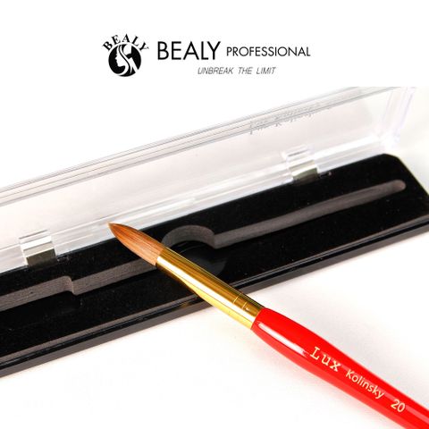  CỌ NAIL ĐẮP BỘT LÔNG CHỒN 70% CỔ VÀNG CÁN ĐỎ TƯƠI LUX #20 