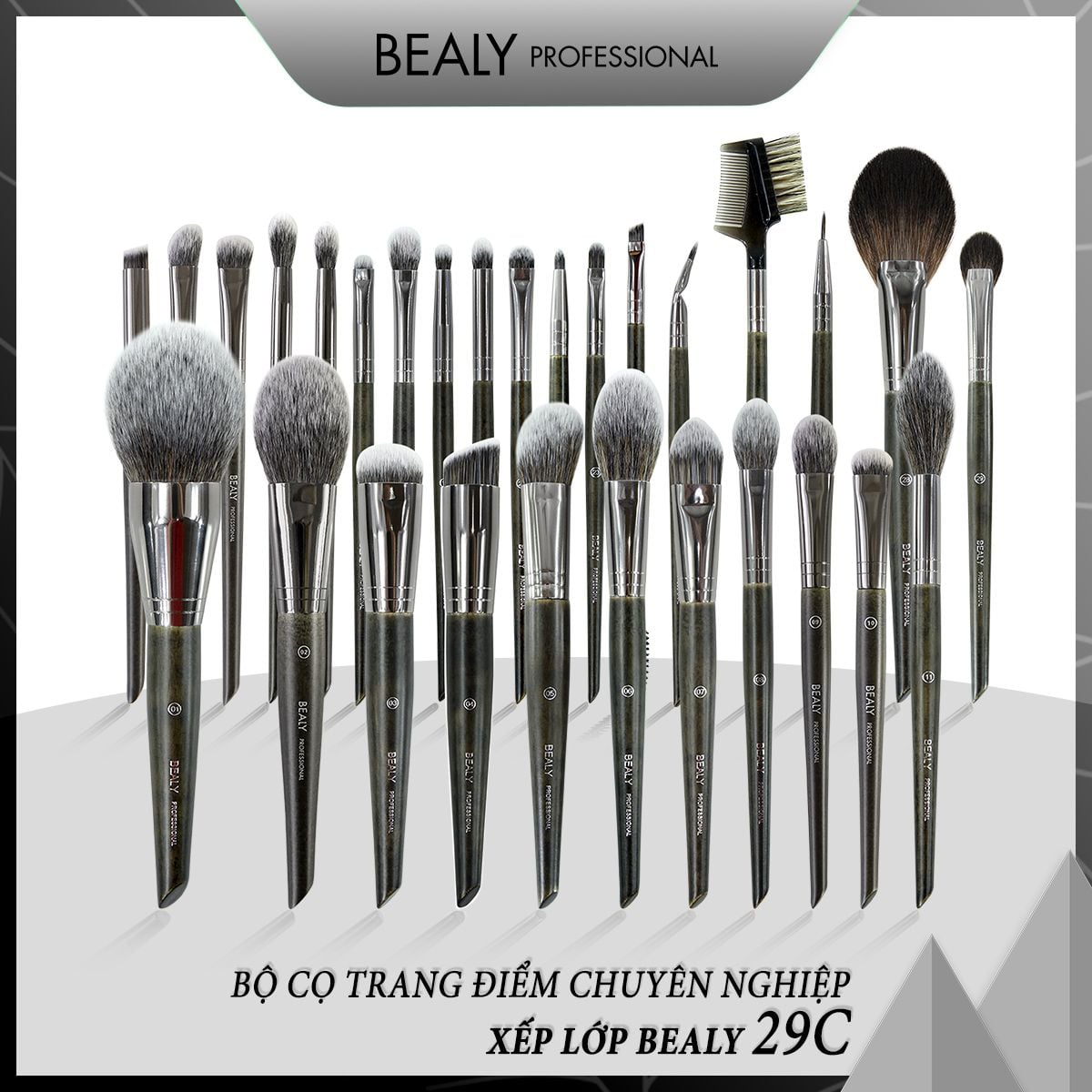 BỘ CỌ TRANG ĐIỂM XẾP LỚP 29C BEALY – Bealy Professional