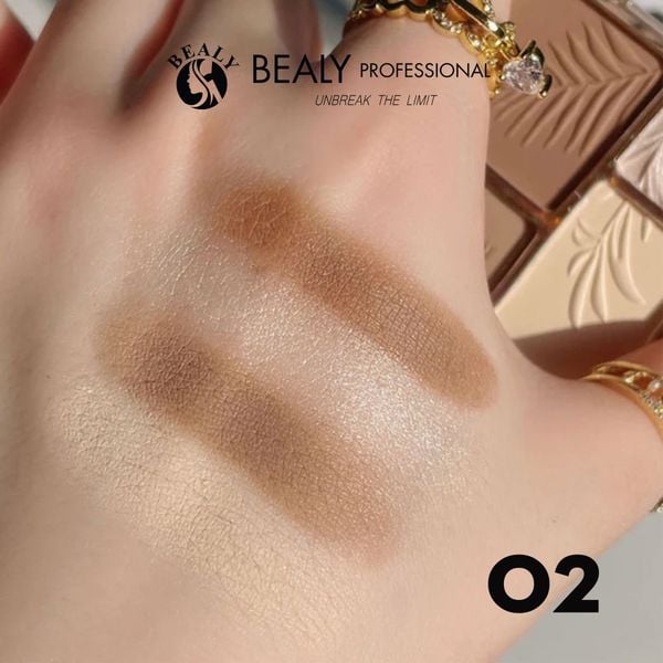  PHẤN TẠO KHỐI K' APEINE BẢNG MÀU PHẤN BẮT SÁNG PHẤN MÁ BẮT SÁNG 