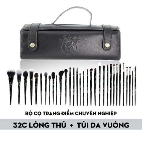  BỘ CỌ TRANG ĐIỂM XẾP LỚP LÔNG THÚ BEALY 32C (Mới) 