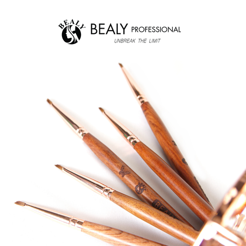  CỌ NAIL BEALY ĐẦU XÉO TAM GIÁC - VẼ HOA CÚC, BƯƠM BƯỚM, HOA HỒNG 
