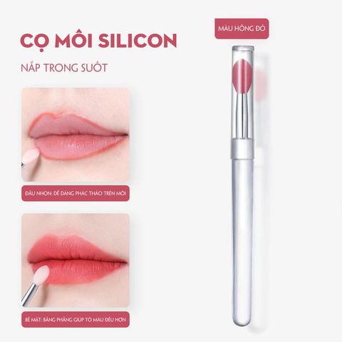  CỌ SON DƯỠNG MINI SILICON NUDE 