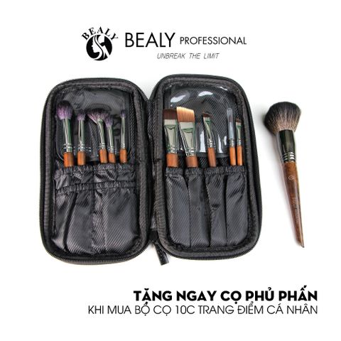  BỘ CỌ TRANG ĐIỂM CÁ NHÂN 10C CÁN GỖ 