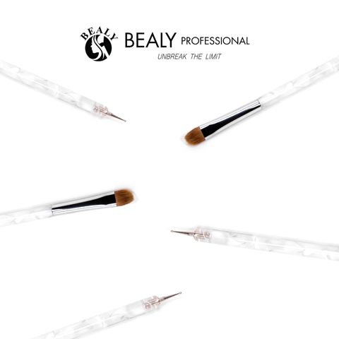  CỌ NAIL 2 ĐẦU CÁN VÂN TRẮNG 