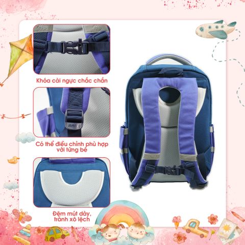  BALO HỌC SINH DỄ THƯƠNG - CHẤT LIỆU CAO CẤP, CHỐNG GÙ HIỆU QUẢ 