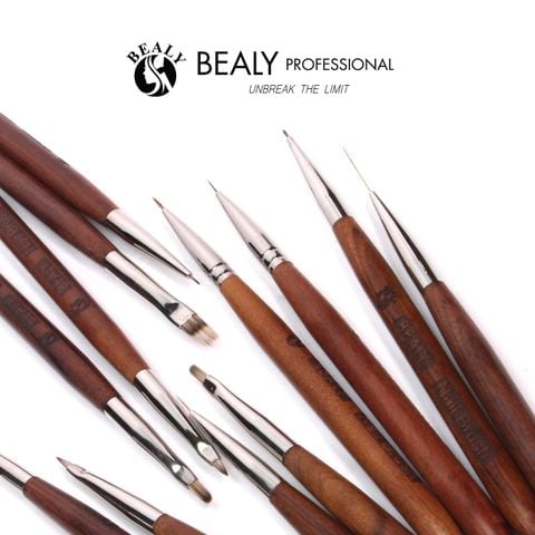  SET CỌ NAIL VẼ 12C CÁN GỖ BEALY 