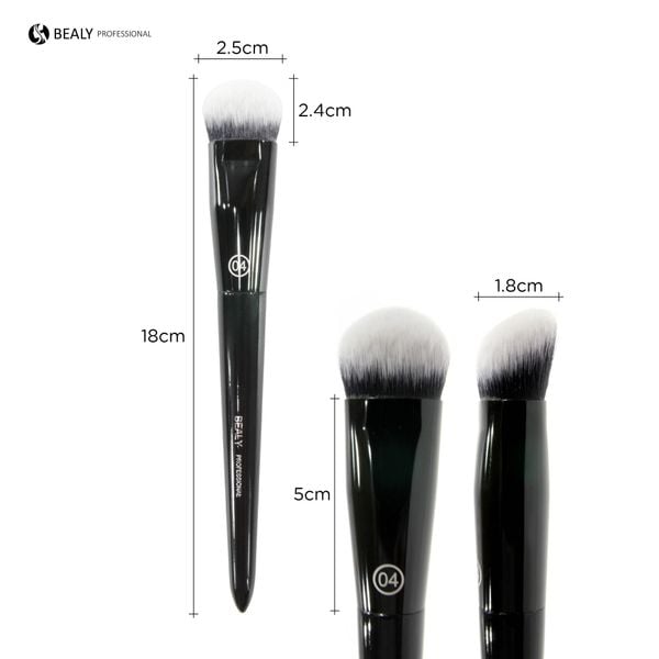  CỌ KHỐI, TÁN KEM NỀN BEALY - LÔNG THÚ 32C - NO.04 