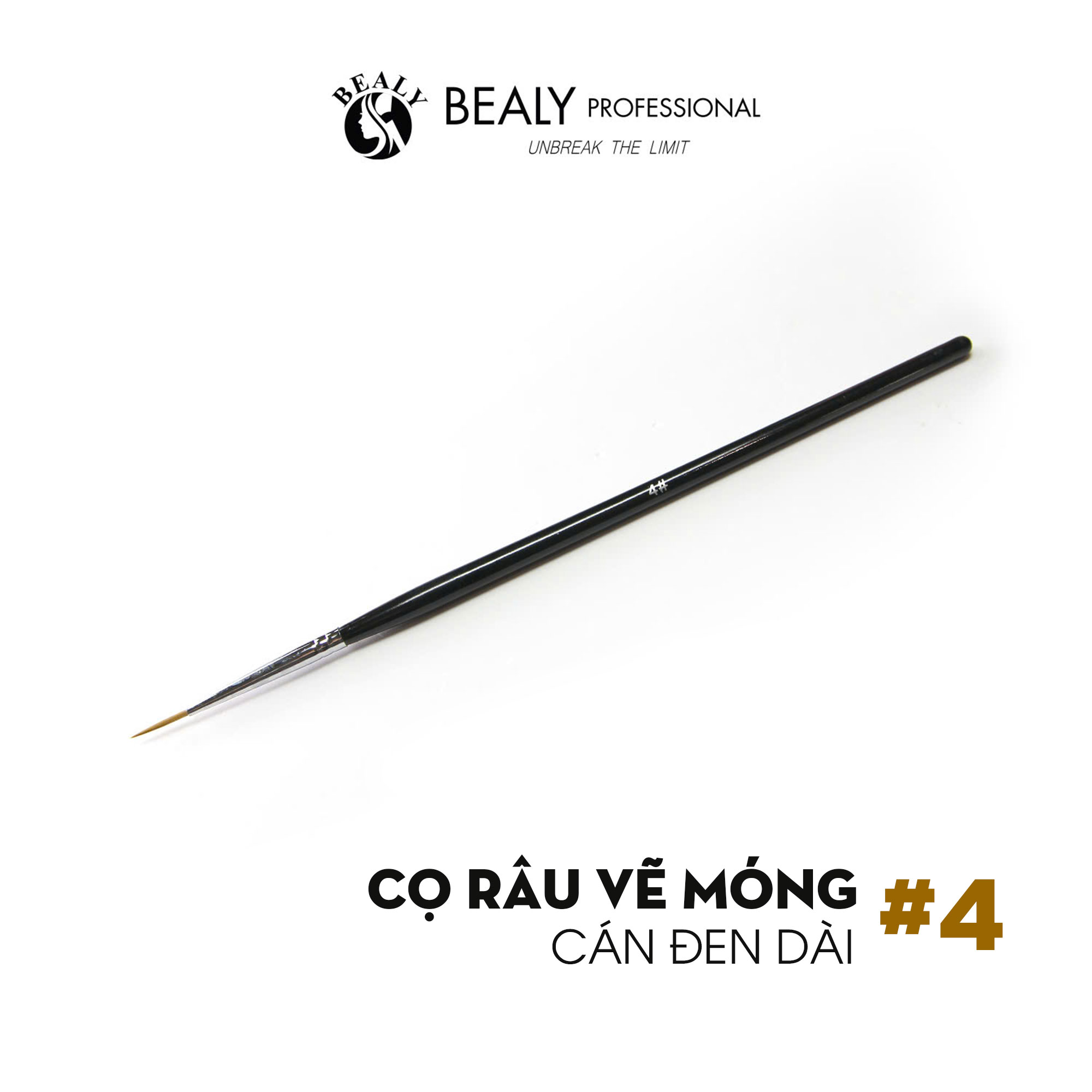 CỌ RÂU VẼ MÓNG CÁN ĐEN DÀI BEALY