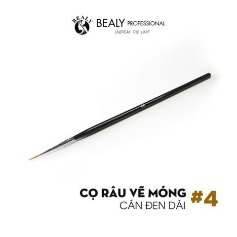  CỌ RÂU VẼ MÓNG CÁN ĐEN DÀI BEALY 