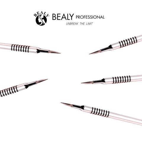  CỌ NAIL CHẤM BI CÁN BẠC THAN VIỀN ĐEN 