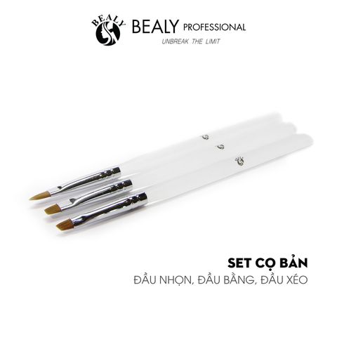  Set Cọ Bản Bealy Cán Nhóm Lông Mềm 