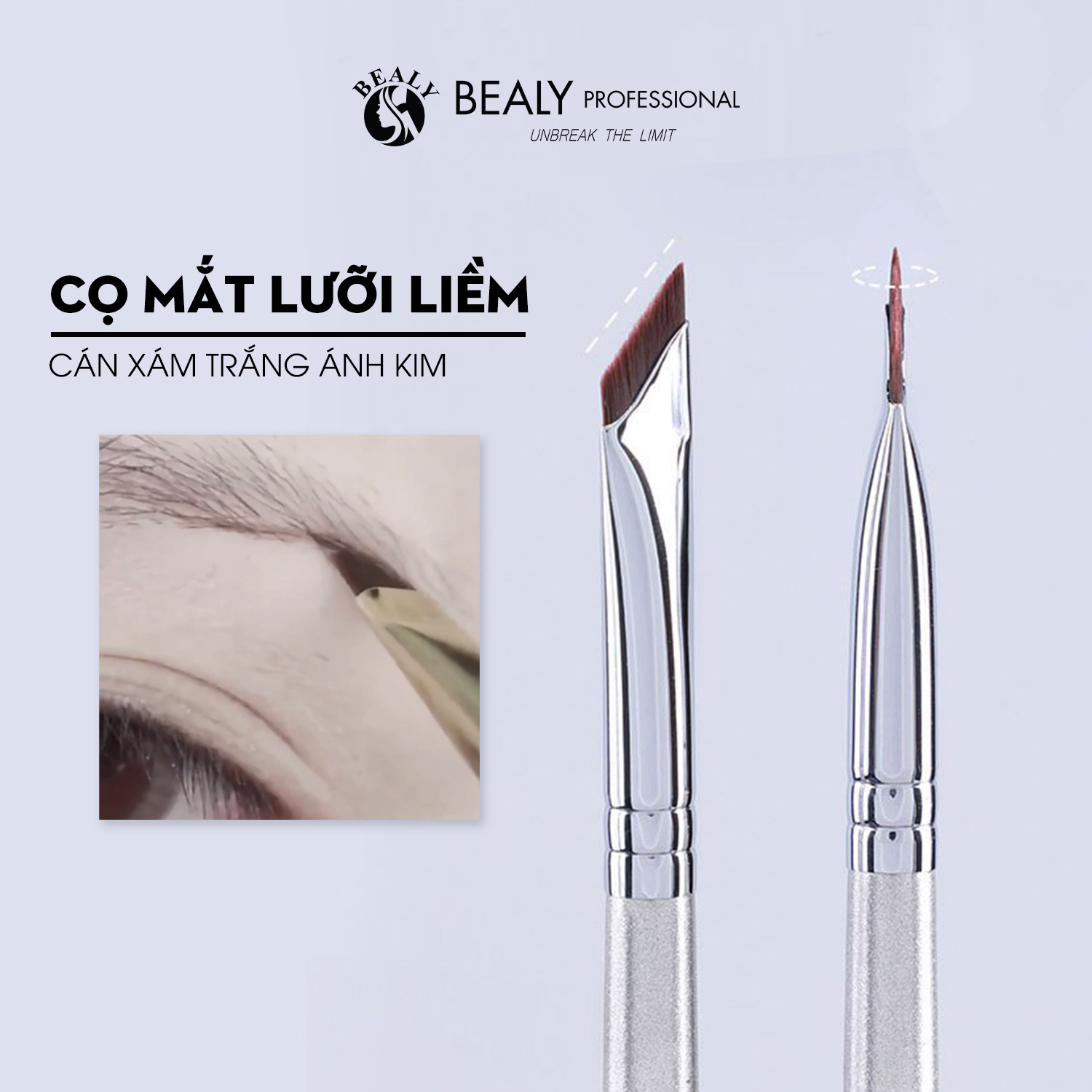 CỌ KẺ MẮT/MÀY XÉO - TẠO ĐƯỜNG VIỀN SẮC NÉT