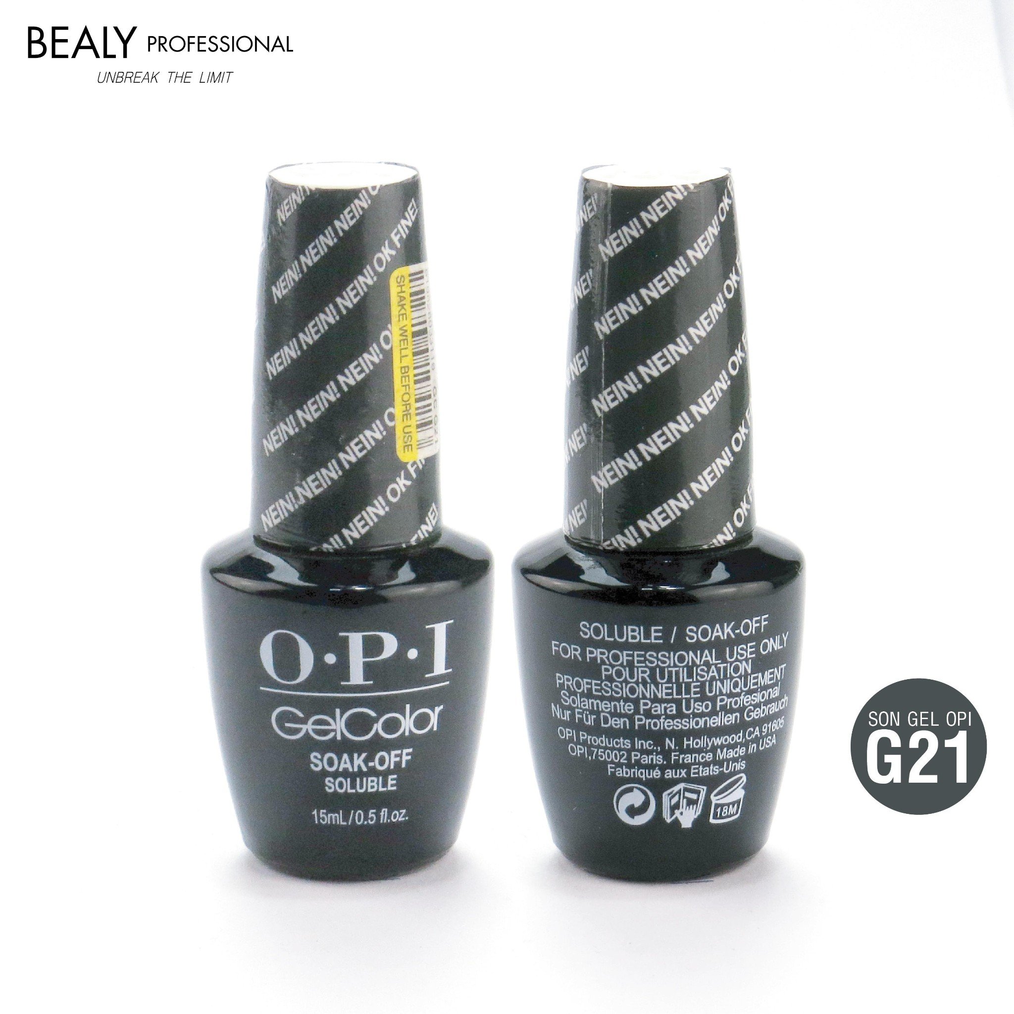 SƠN GEL OPI G21