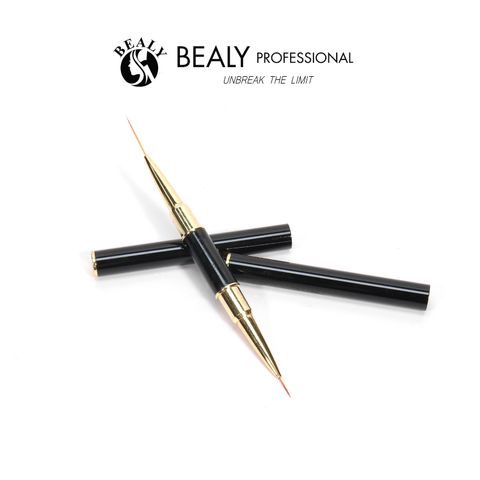  CỌ NAIL VẼ NÉT 2 ĐẦU - CÁN VÀNG 