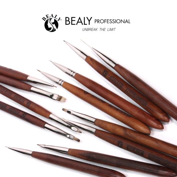  SET CỌ NAIL VẼ 12C CÁN GỖ BEALY 