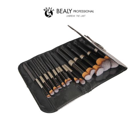  BỘ CỌ TRANG ĐIỂM CÁ NHÂN 14C_CỔ NÂU CÁN VÀNG NHẠT 