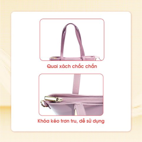  TÚI XÁCH NỮ DA BÓNG CAO CẤP – SANG TRỌNG & THỜI THƯỢNG 