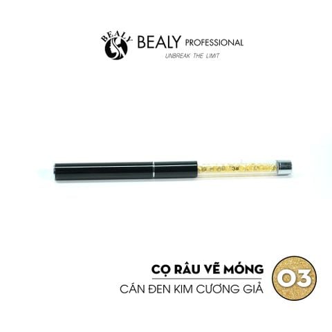  CỌ RÂU VẼ MÓNG CÁN ĐEN KIM CƯƠNG GIẢ 