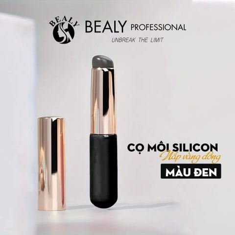  CỌ MÔI MINI SILICON NẮP VÀNG ĐỒNG 