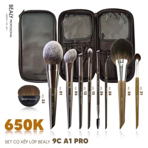  SET CỌ TRANG ĐIỂM XẾP LỚP BEALY 9C A1 PRO ( 2020) 