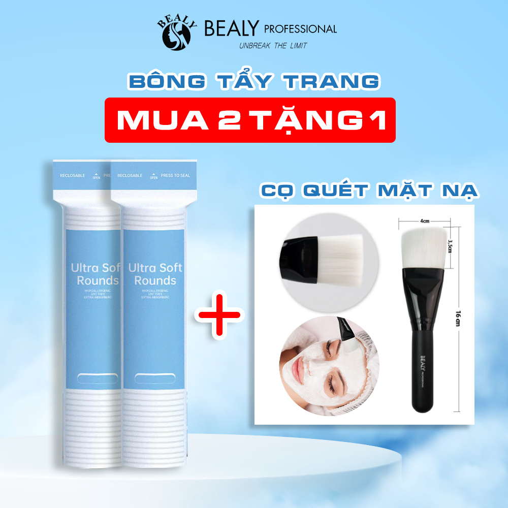 BÔNG TẨY TRANG ULTRA SOFT ROUNDS - MỀM MỊN KHÔNG XƠ BÔNG
