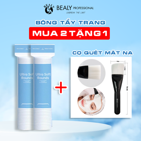  BÔNG TẨY TRANG ULTRA SOFT ROUNDS - MỀM MỊN KHÔNG XƠ BÔNG 