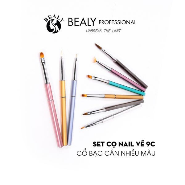  SET CỌ NAIL VẼ 9C 